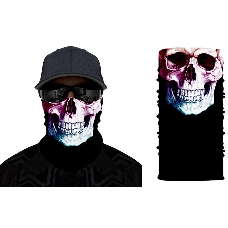 Bandana Zon Buiten Magische Sjaal Sneldrogende Wasbare Gezicht Cover Herbruikbare Slobkousen Bescherming Stof Hals Gezicht Doek Hoofddoek: 120-17 MZ0121