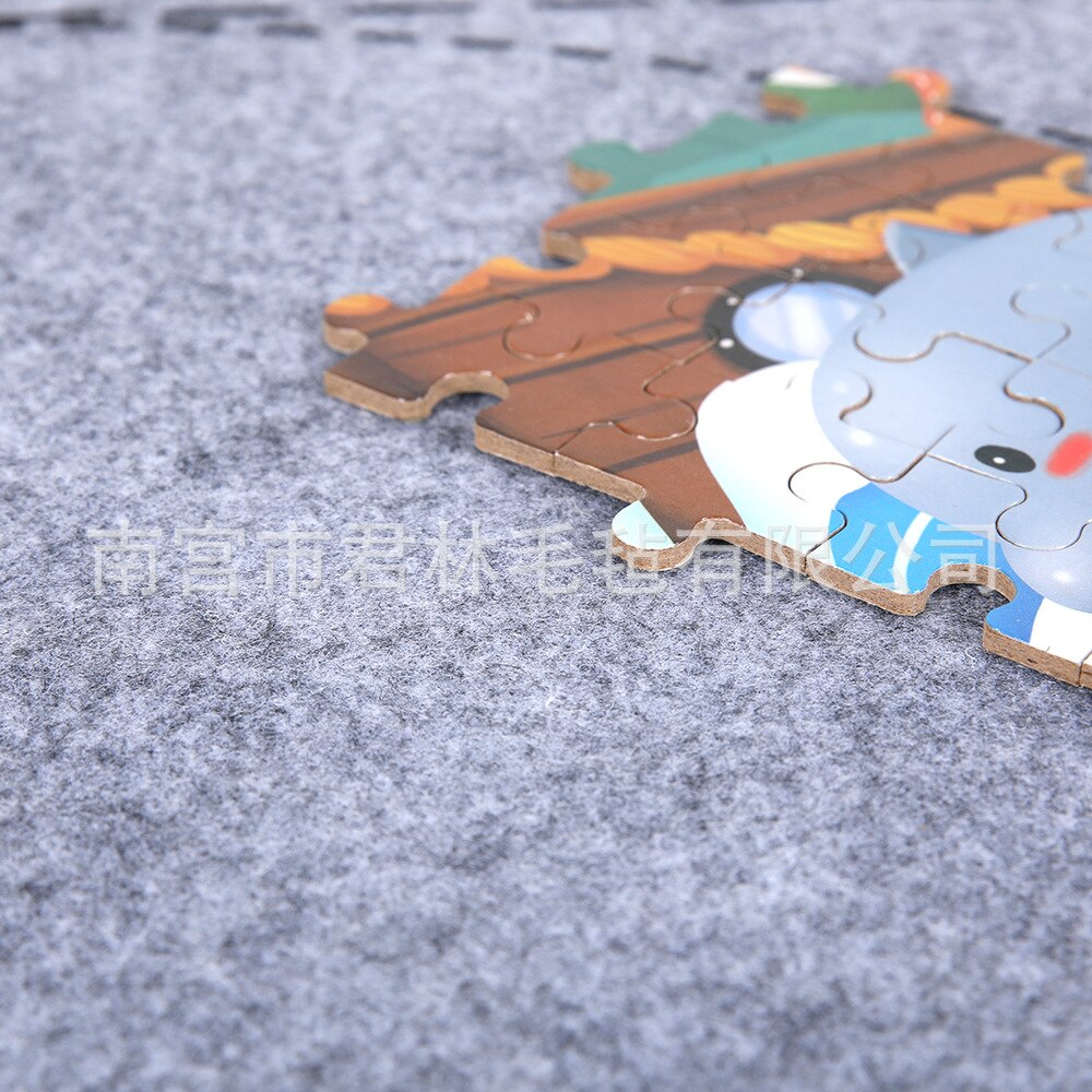 Aktuelt tilgængelig grænseoverskridende elleverandør 26*46 tommer erhverv puslespil tæppe puslespilmåtte 1500 stykke