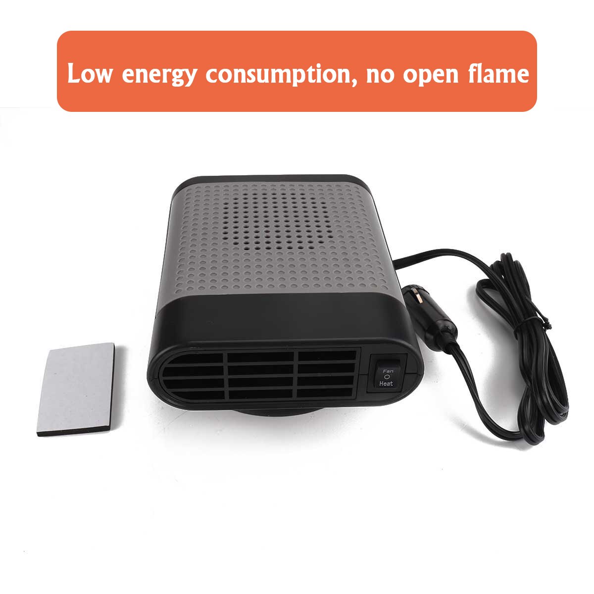 Car Heater 150W 12V Air Heater 2 Speed Adjustable Car Heater Defogging And Defrosting Fan for RV, Motorhome Trailer, Trucks