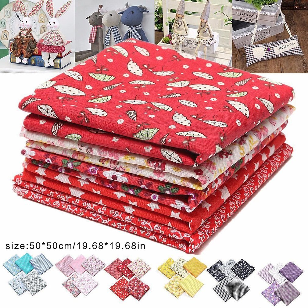 DIY handmade patchwork small floral fabric Cotton Clothes Handicrafts Knitting Indoor decorations Home use
