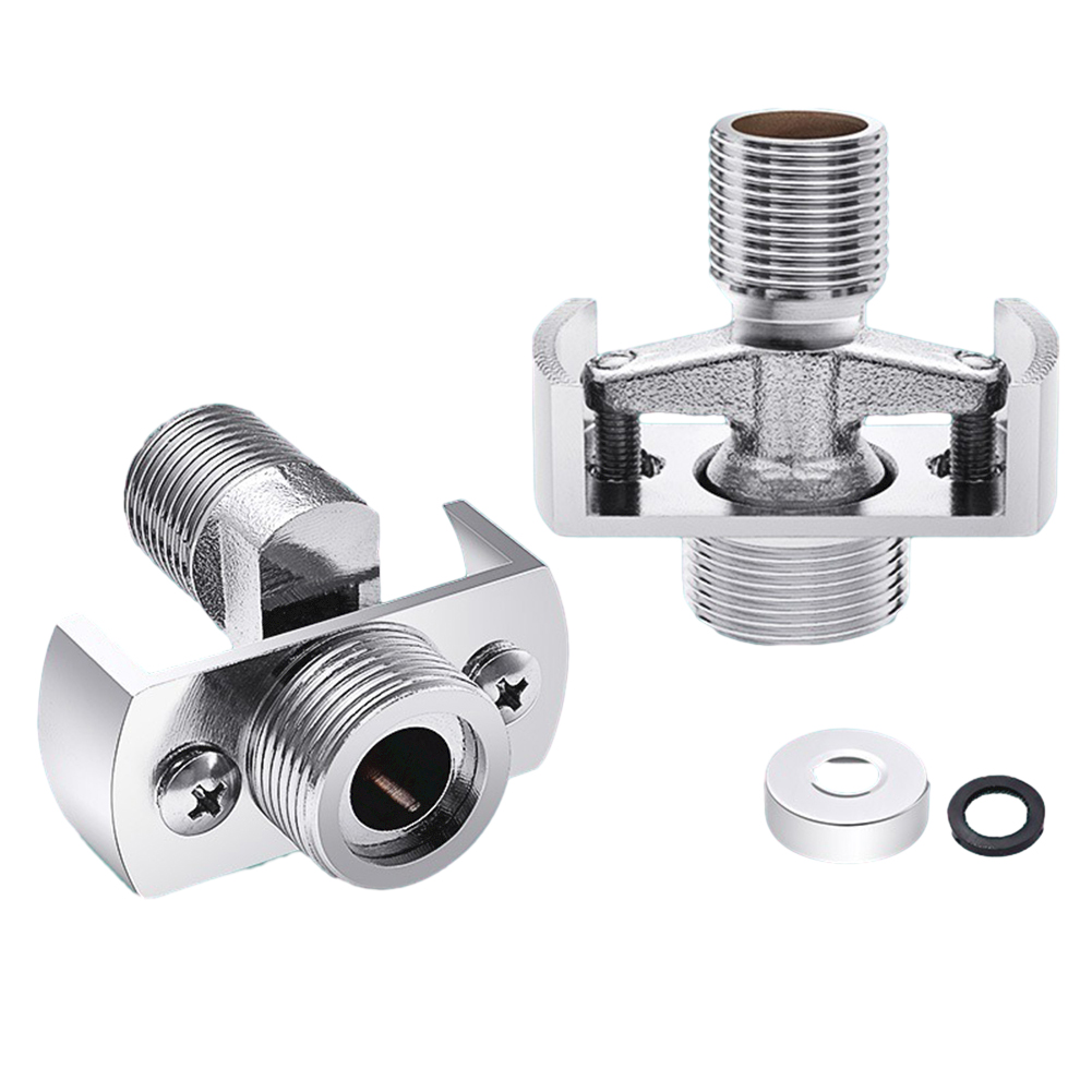 Rubinetto a parete regolabile da 40 gradi Piede curvo angolato Vite eccentrica Adattatore per rubinetto angolare Conversione doccia Fornitura per il bagno