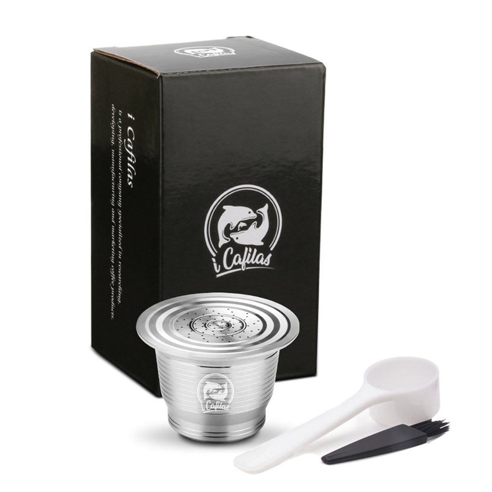 Rvs Herbruikbare Koffie Capsule Filter Druppelaar Sabotage Compatibel Met Dolce Gusto Koffie Machine Accessoires
