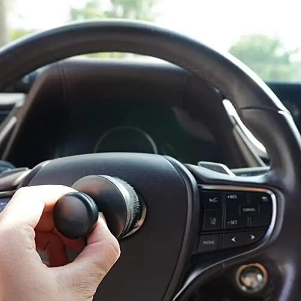 Autobandenborstel Stofverwijdering Artefactborstel Vinylborstel met deksel Antistatisch Draagbare autoborstel Auto-reinigingsgereedschap Accessoires