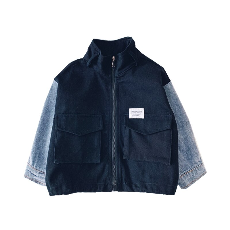 Jongen Jassen Fleece Kids Jassen Dikte Mode Kinderen Bovenkleding Winter Herfst 2022-022