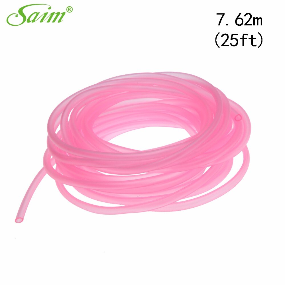 25ft buizen aquarium luchtpomp mineraal zacht plastic zuurstof pomp slang voor luchtbel steen aquarium vijver pomp zuurstofleiding