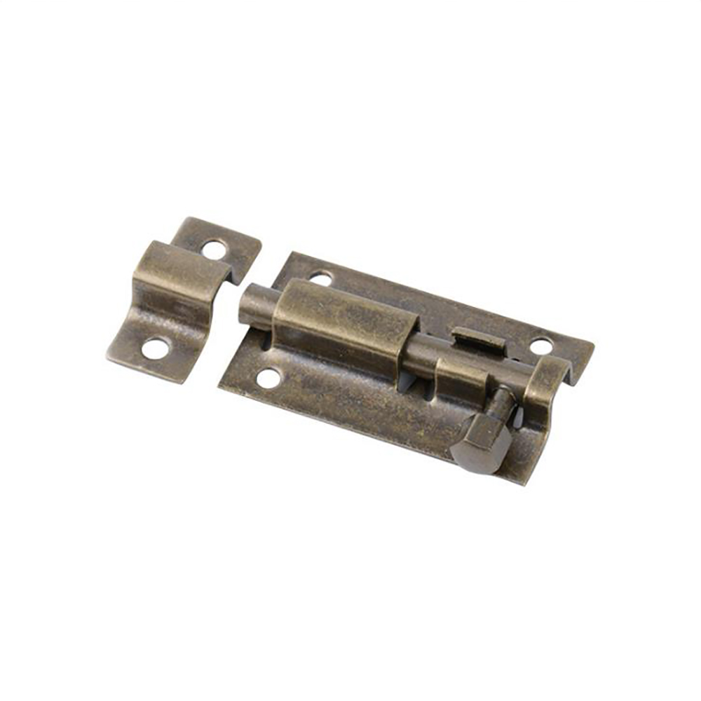 Verrou de porte en acier inoxydable de 1.5/2/3/4 pouces, solide, coulissant, loquet à loquet, agrafes, quincaillerie de porte de sécurité