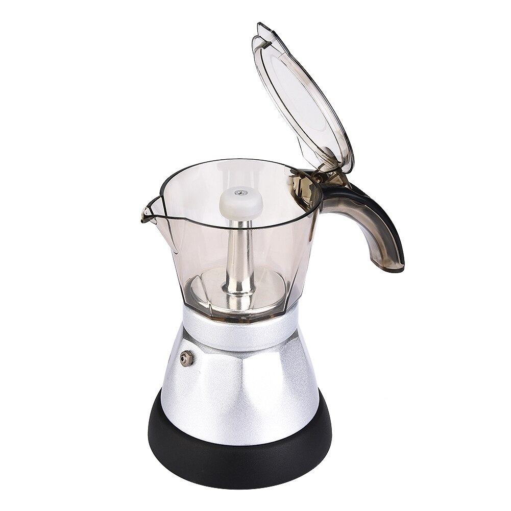 Cafetera Moka italiana de 3 a 6 tazas, 150/300ml, 220v, cartucho de filtro, herramienta de aluminio