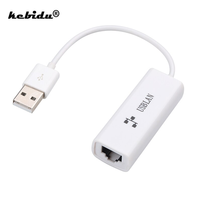 Kebidu 2019 NOVA USB 2.0 para RJ45 Lan Rede Ethernet Adapter Cartão Asix SmartTV 8152B Para Mac pc Portátil ganhar 10 7 8 XP