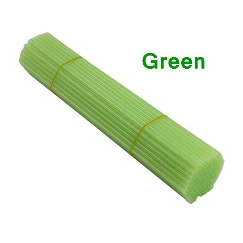 100 stk/parti grøn farve nylon pa bindende nitterør 5.2 x 300mm reviterende bindemaskine leverandører