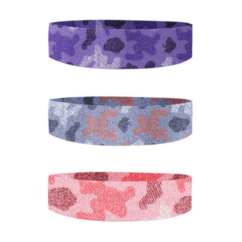 Stirata di esercitazione ciclo continuo Camo Antiscivolo Elastici A Resistenza Pilates Gambe Formazione anca G99D