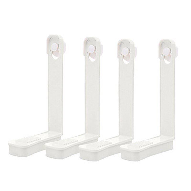 Attache invisible pour couvre-draps, couettes antidérapantes, pour maintenir les draps, porte-matelas, 4 pièces/ensemble: White-4pcs