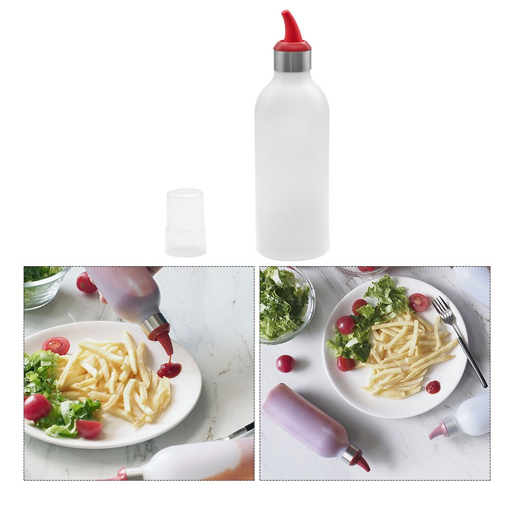 Kitchen Sauce Bottle Multi-function Ketchup Bottle Household Condiment Bottle: Default Title