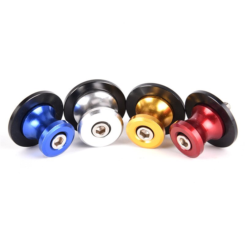 2pcs/lot Universal Motorcycle Accessories Parts Swingarm Spool Sliders 6mm Swing Arm Spools Sliders