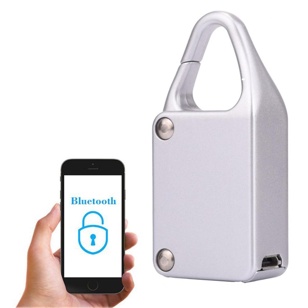Smart bluetooth lås vandtæt nøglefri fjernbetjening skab udendørs tyverisikring til intelligent telefon android / ios app