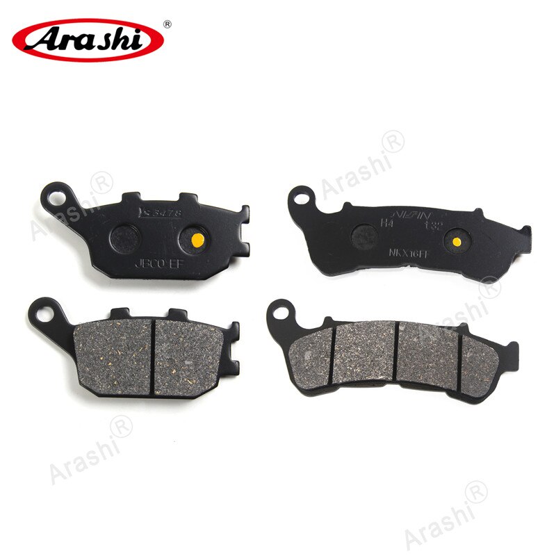 Arashi Voor Remblokken Voor Honda Nc 700 S Abs/Dct Motorfiets Schijven Rotoren Schijf pad Accessoires NC700S: 1 Front 1 Rear