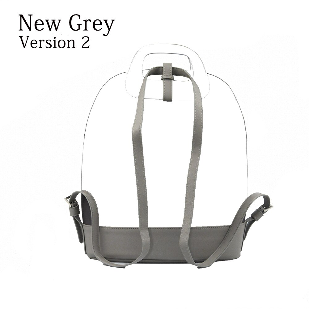 Slim Soft PU Leather Buckle Strap Bottom Backpack belt for Obag 50 O Bag 50: grey
