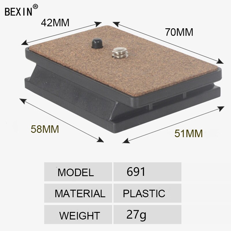 Kamera platte quick release platte stativ platte e... – Grandado