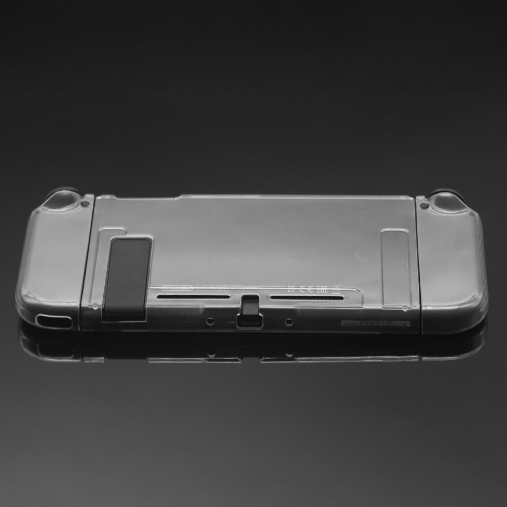 Soft TPU Protective Case Cover Frame Soft TPU Shell for Nintend Switch Console Handle Grip transparent Anti-Shock Cover Caps