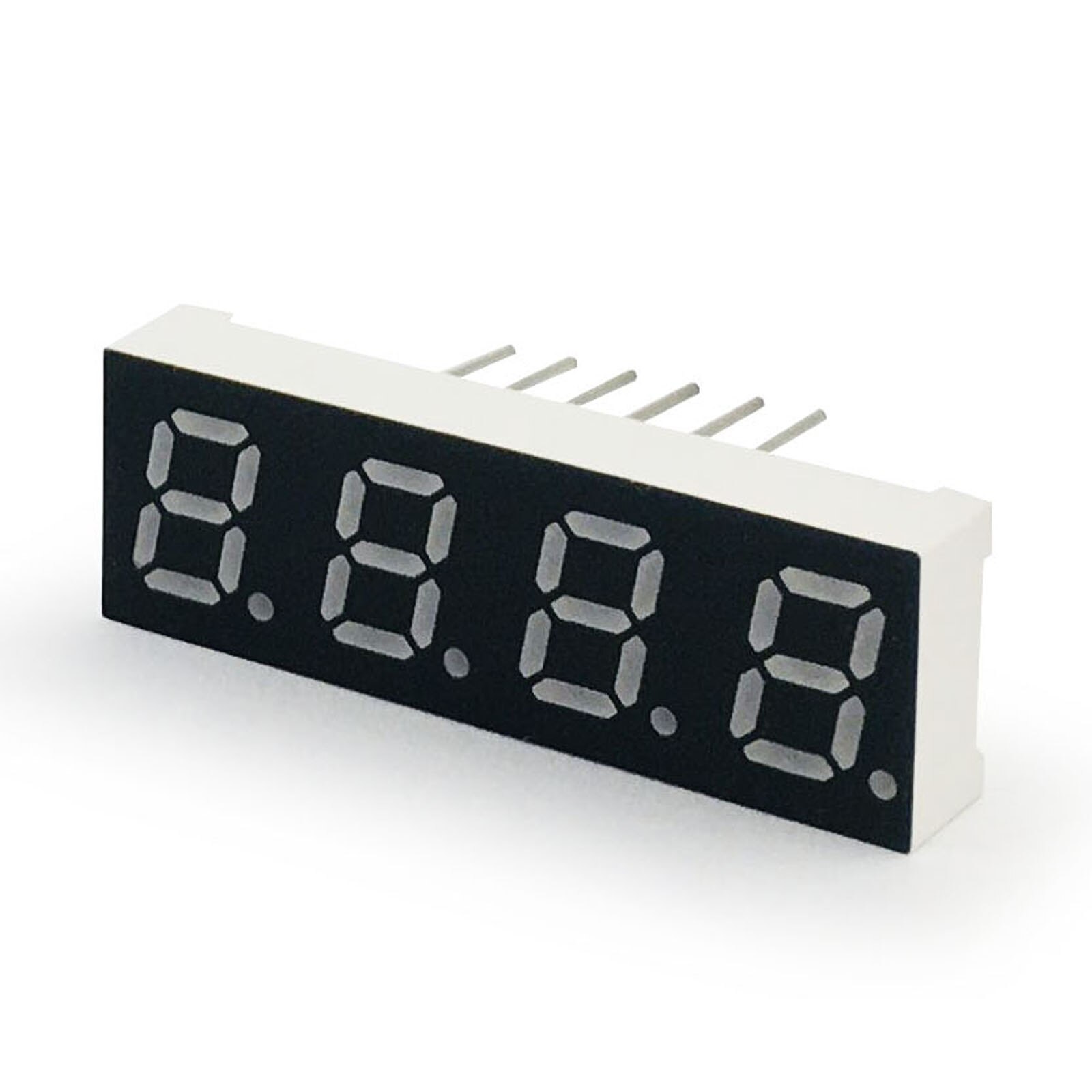 MCIGICM 100 stücke 7 Segment gemeinsame Kathode 4 bisschen Digital Rohr 0.56 "0,56 in. rot LED-anzeige 7 segmentos LED Digital rohr