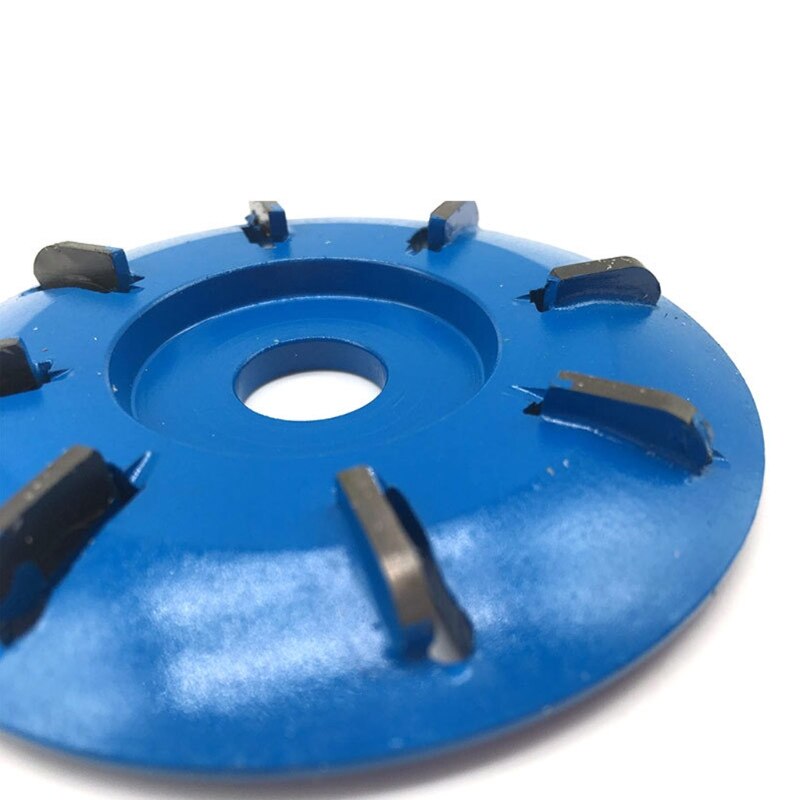 Fast 90mm Diameter 16mm Bore Rotary Planer Curved Blade Power Wood Carving Disc