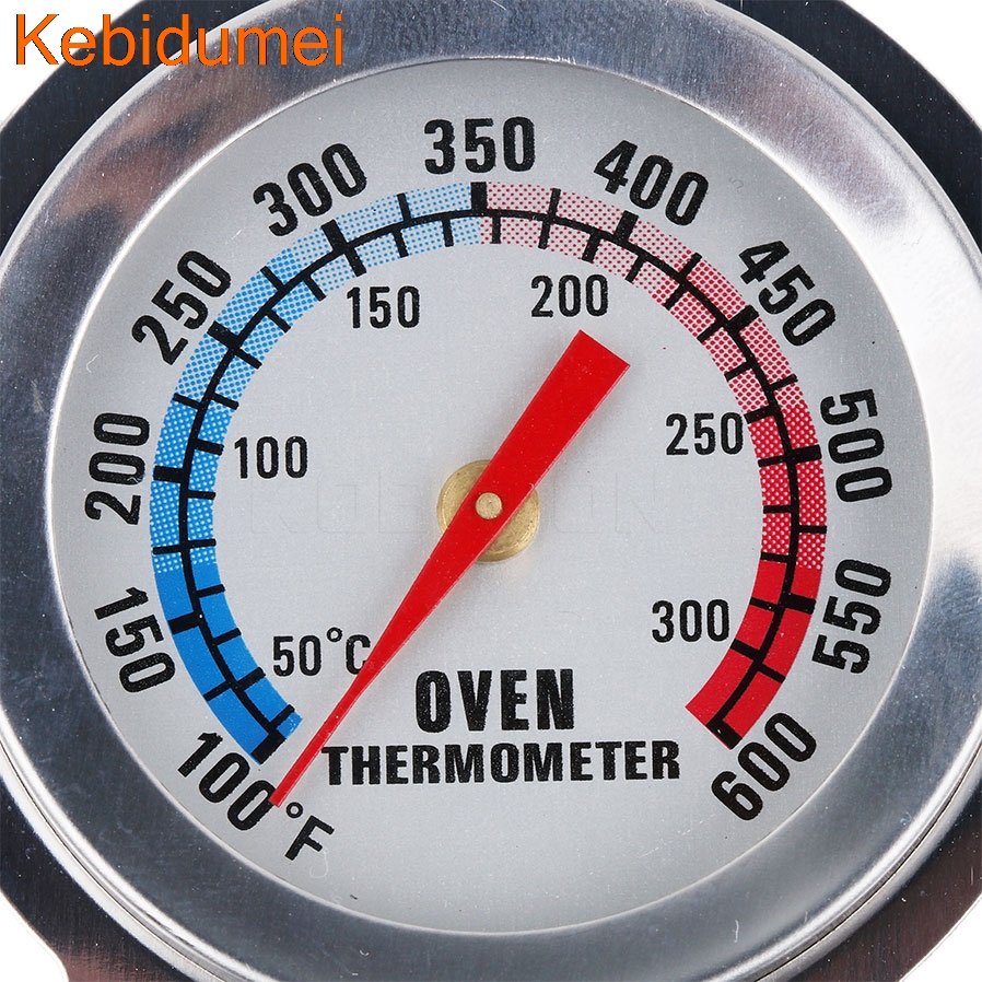 1pc Dial Oven Thermometer Stand Up House Food Meat Temperature Stainless Steel Gauge Gage Kitchen Tools Cooker Baking Supplies