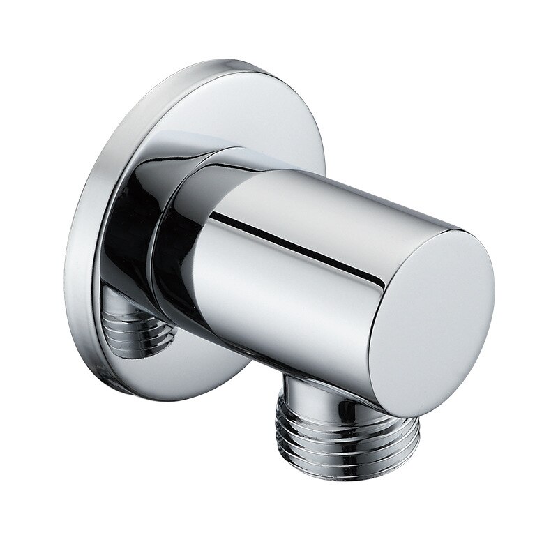 Brass Wall Mounted Hand Held Shower Holder Shower Bracket & Hose G1/2" Connector Wall Elbow Unit Spout Water Inlet Angle Valve: A011-1