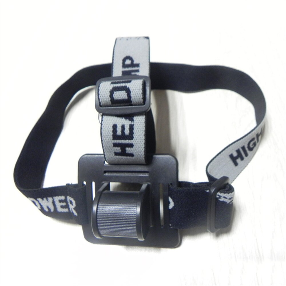 Taschenlampe Kopf Band Gurt Einstellbare Nylon Seite frontal Kopfband für LED Taschenlampe zu Scheinwerfer Kopf Licht Gummiband: Sektion B