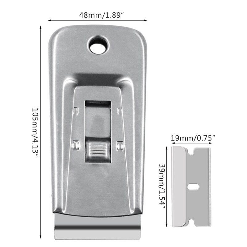 Multifunctionele Auto Vensterglas Schraper Cleaner Auto Stickers Lijm Remover Vinyl Film Scheermes Schoonmaken Tool