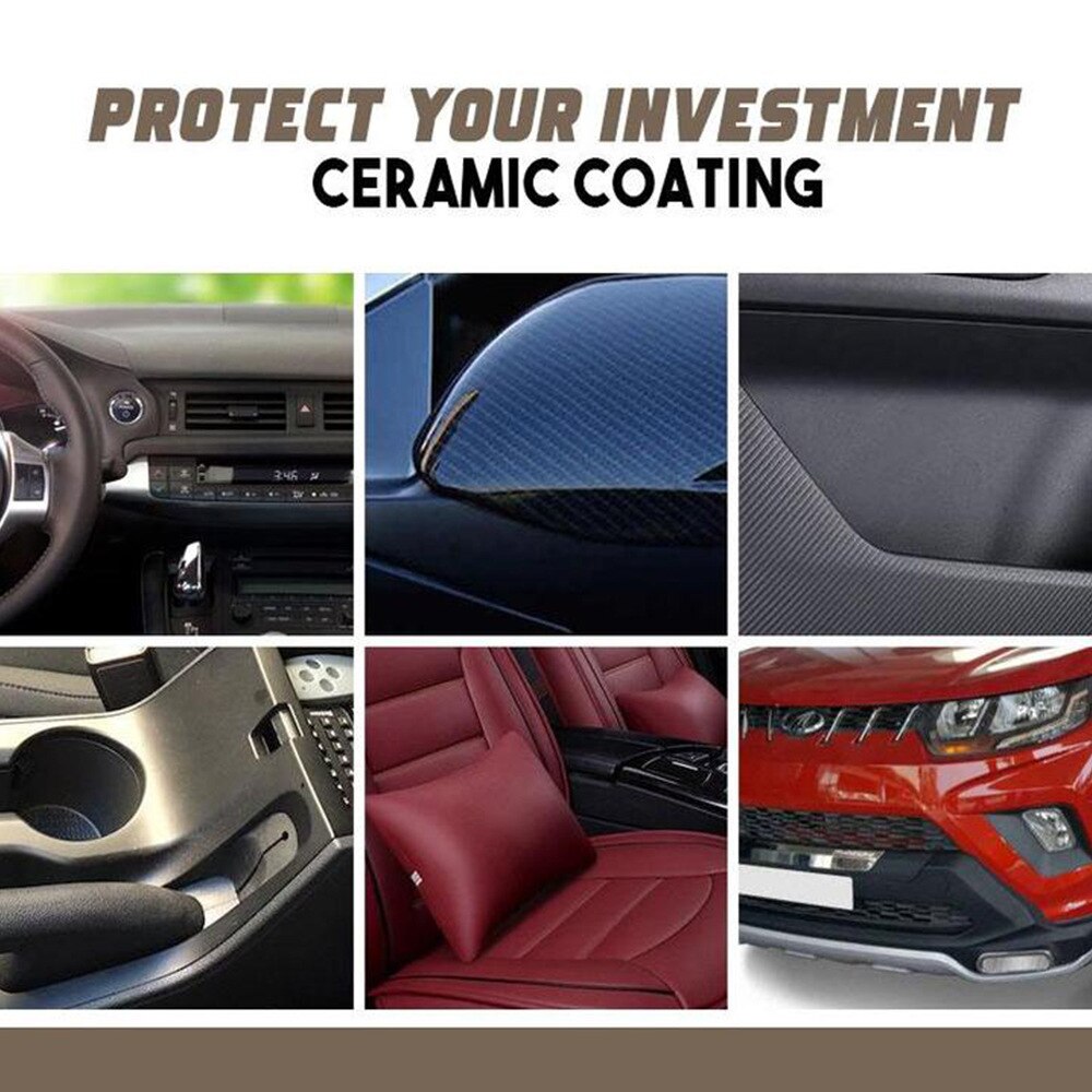 30ML/100ML Plastic Restorer Car Exterior Interior Coating Agent Plastic Rubber Restore Agent