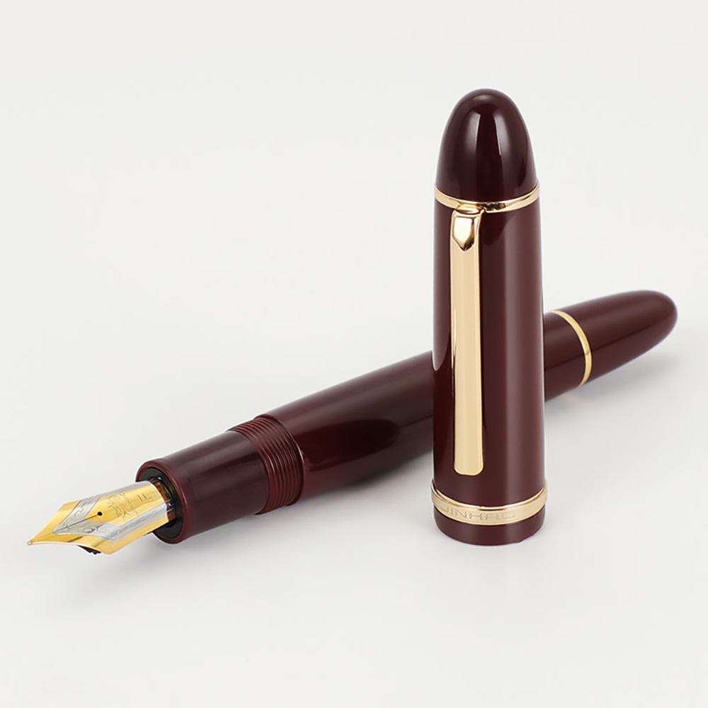 Jinhao X159 #8 Extra Fine / Fine / Medium Nib Fountain Pen, Black Acrylic Big Size Writing Pen