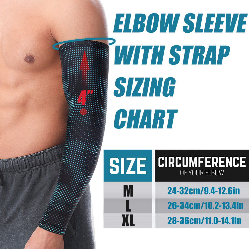 1 Stück Arm-Kompressionshülsen, Kühlhülsen, Armstütze für Tennis und Golfspieler, Sport-Laufmanschettenabdeckung, schützende Armmanschette