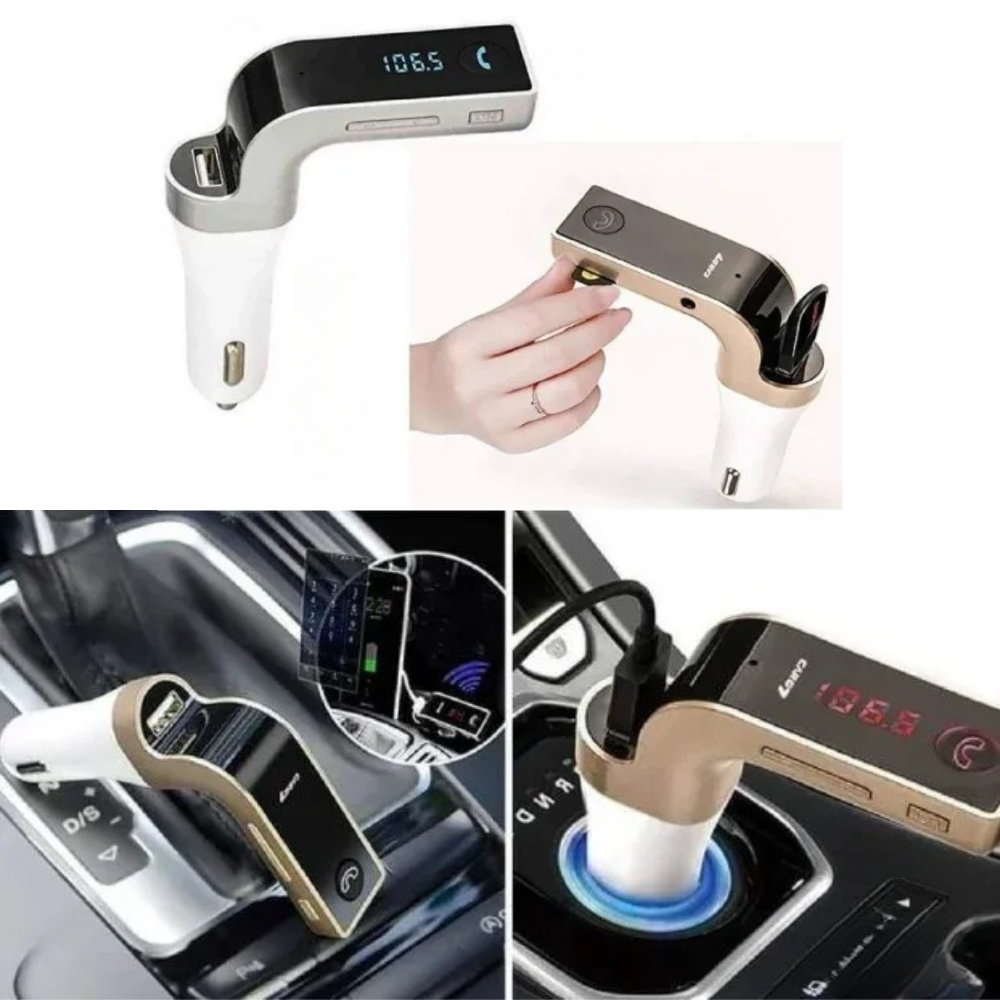 Rezeptor-Transmissor Bluetooth MP3 Automotive Transmissor FM sem fio para carro