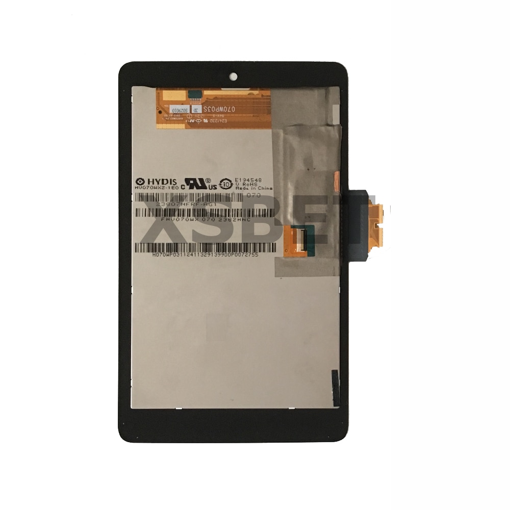 ME370 Display Voor Asus Google Nexus 7 1st Gen Nexus7 ME370T ME370TG Lcd Matrix Touch Screen Digitizer Vergadering + frame