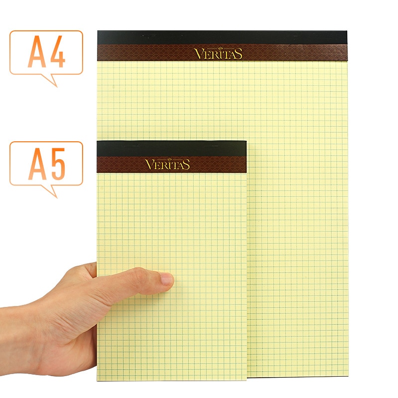 Book Kaisa Vitas writepads American Laptop A4 Writing Pads Tearable Grid Noteboy Notebook Vertical