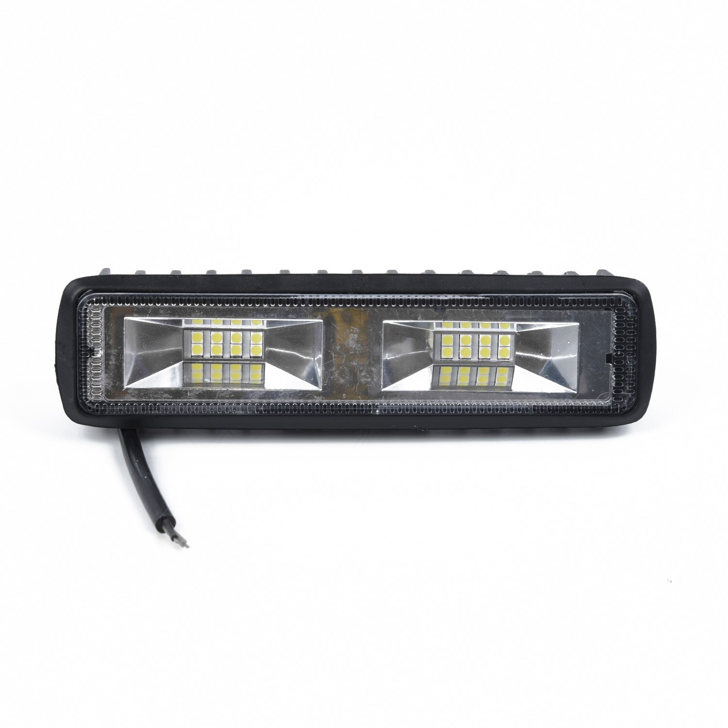 12V-24V 18W 16LED Car SUV Flood Beam Work Light Driving Fog Lamp Bar 150 * 35mm