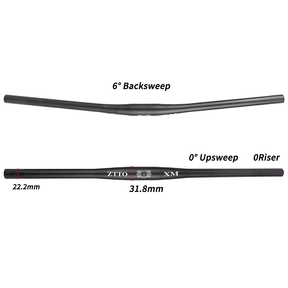 31.8mm 720mm/780mm Aluminum Alloy Bicycle Handlebar MTB Mountain Bike Road Bike Handlebar Flat Bar Straight Handlebar