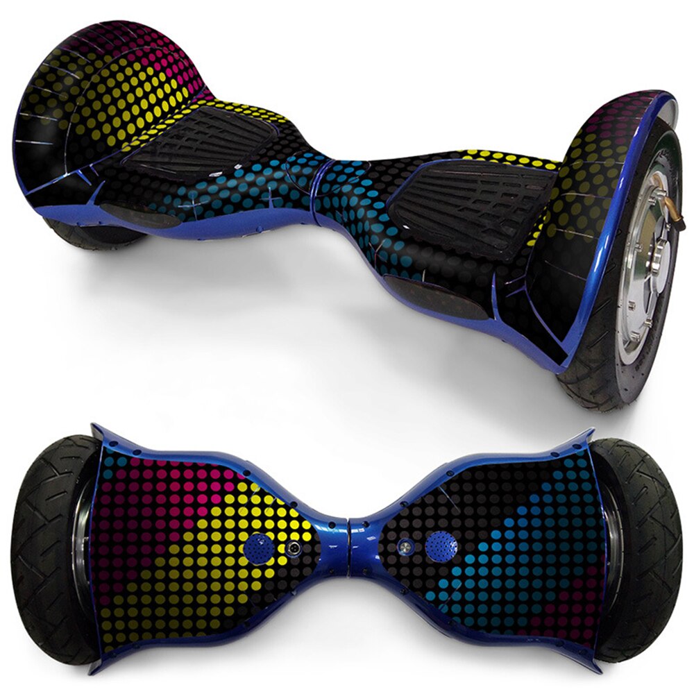 10 Inch Zelfbalancerende Elektrische Scooter Cover Sticker Protector Mini Kleurrijke Decoratieve Papier Klassieke Hoverboard Decoratie: 0113