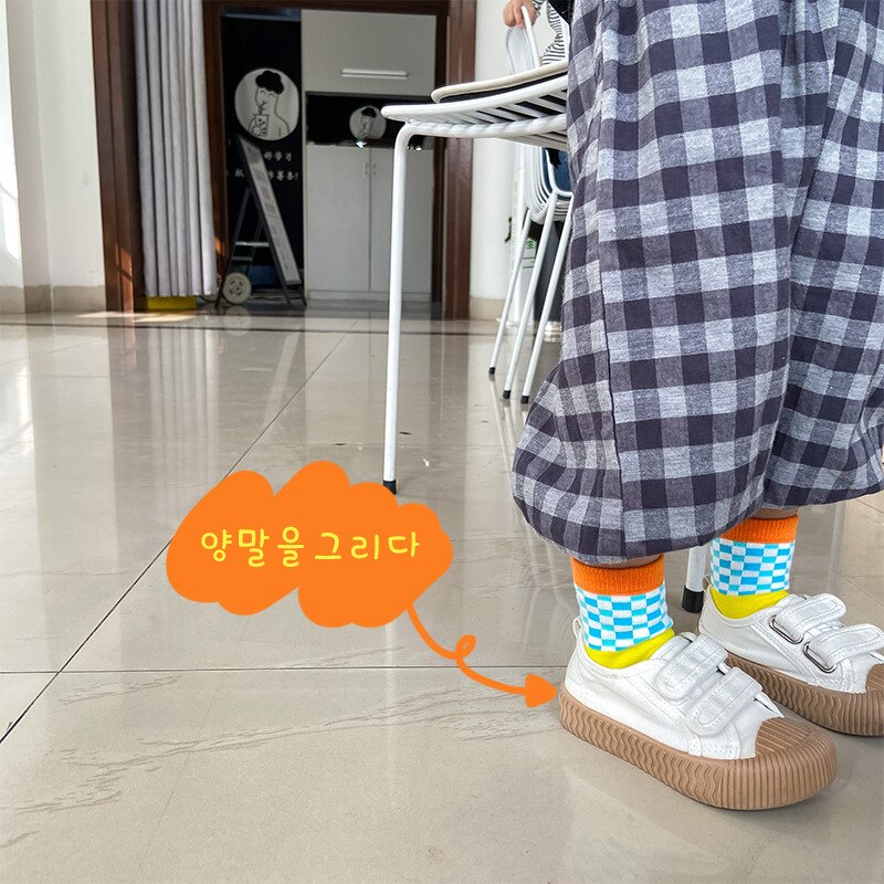 3 Paren/partij Z287 2022 Lente Baby Meisjes Leuke Cherry Gestippelde Koreaanse Baby Sokken