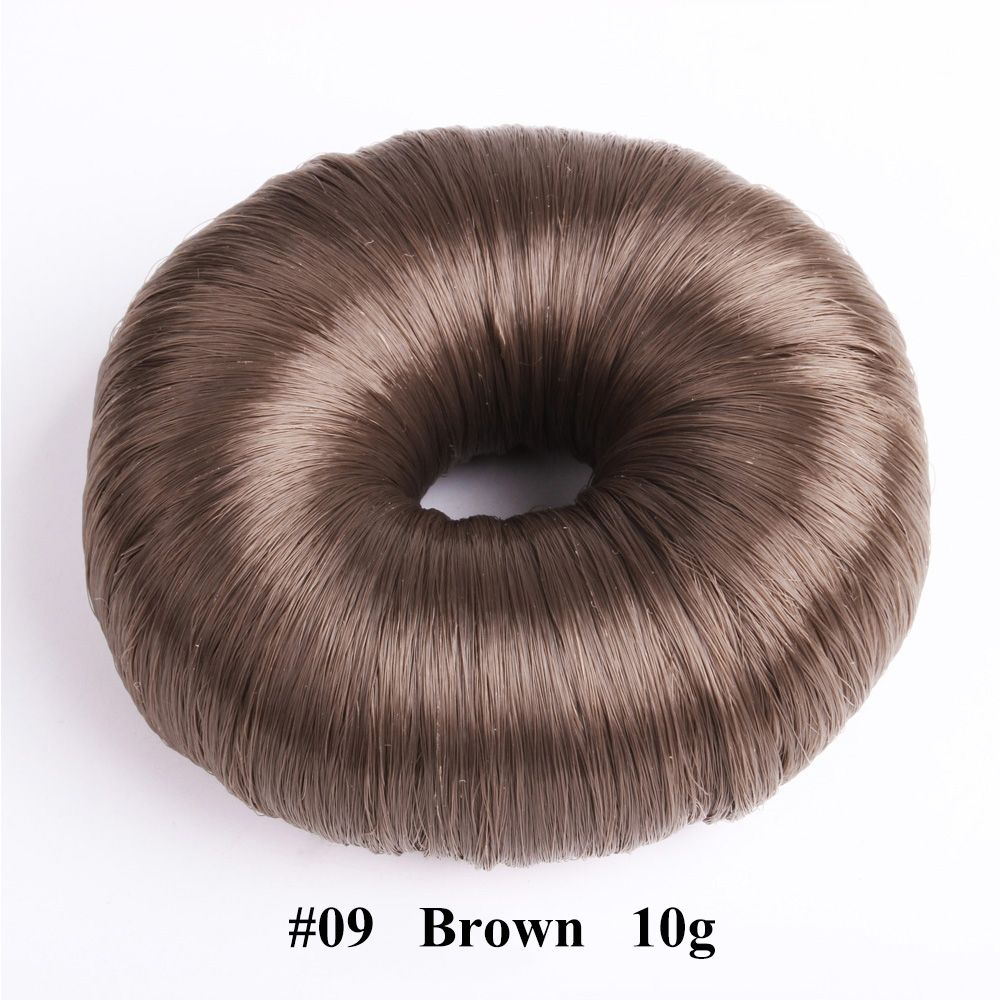 Vrouwen Beige Bruine Haaraccessoires Haar Pruik Zwart Haar Ring Haar Donut Shaper Haar Styling Tools Bun Maker: Deep Blue