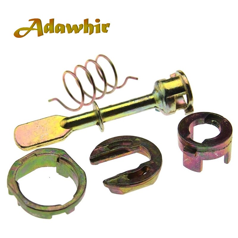 Kit de reparación de cilindro de cerradura de puerta delantera izquierda/derecha, aleación de Zinc, 6N0837223A, para Polo 1994-2001, 5 unids/set por juego
