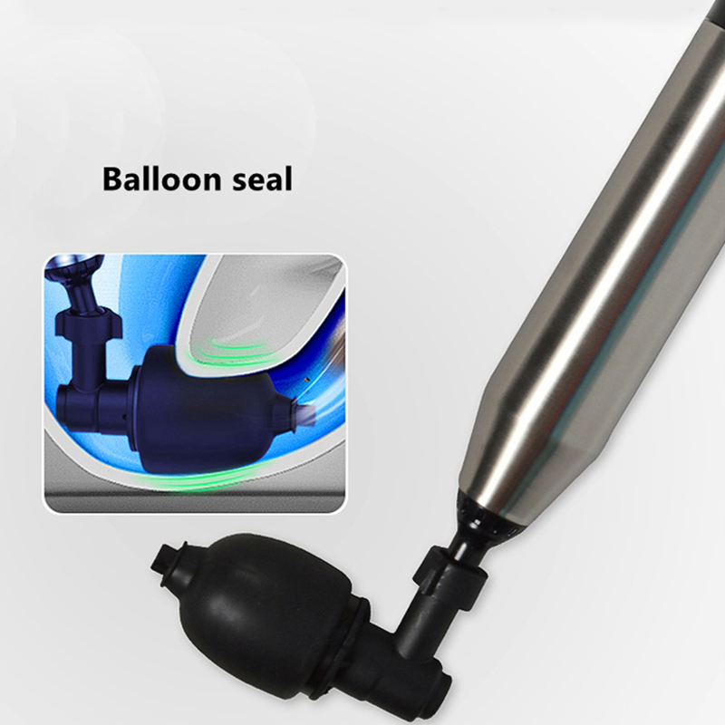 Clogged Toilet Pipe Plunger Clogged Toilet Plunger Air Blaster Pipe Unblocker Sink Plunger Sewer Cleaning Pneumatic Plunger