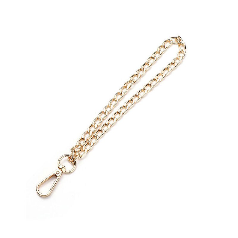 Women Bag Handle DIY Replacement Wrist Strap Chain Accessories Clutch Wristlet Purse Coin Bag Key 2020 Fashion Metal New 2020