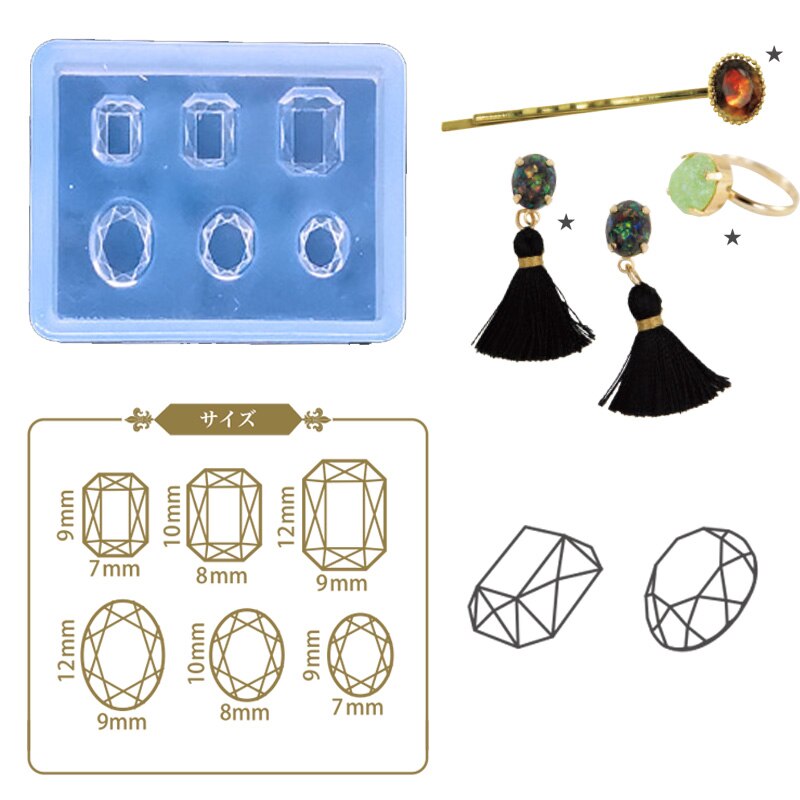 1PC wisiorek Craft DIY przezroczyste żywicy UV płynnego silikonu połączenie formy do DIY dokonywanie znalezienie akcesoria: Pomarańczowy