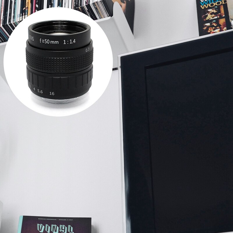 50mm 2/3 Manual Aperture Photographic Equipment Lens Industrial Lens CCTV LENS Camera Accessories