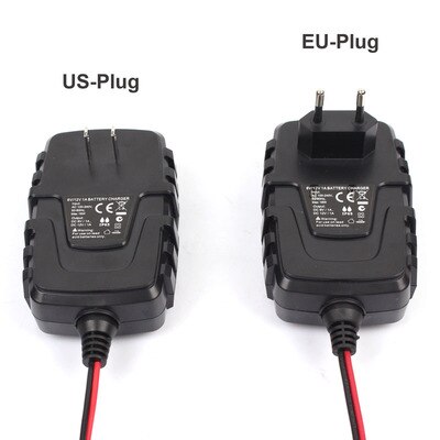 6V 12V 0.75A 750mA automático cargador de batería inteligente cargador de batería mantenedor de coche de la motocicleta VESPA de ciclo profundo AGM batería de GEL VRLA cargador