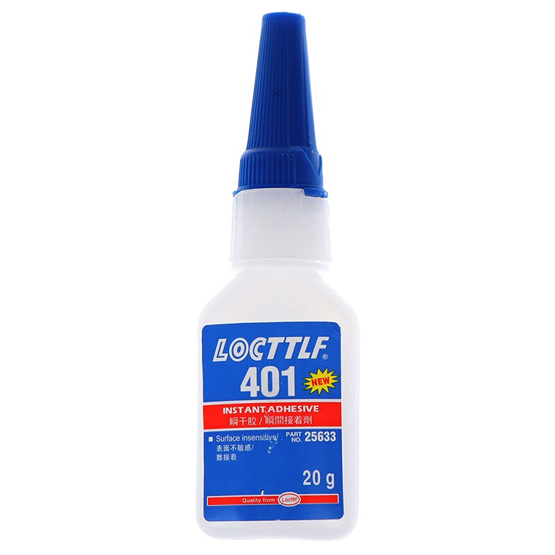 401 Rapid Fix Instant Fast Adhesive Quick Dry Universal Glue 20g Bottle Stronger Super Glue Multi-Purpose Jewelry Stone