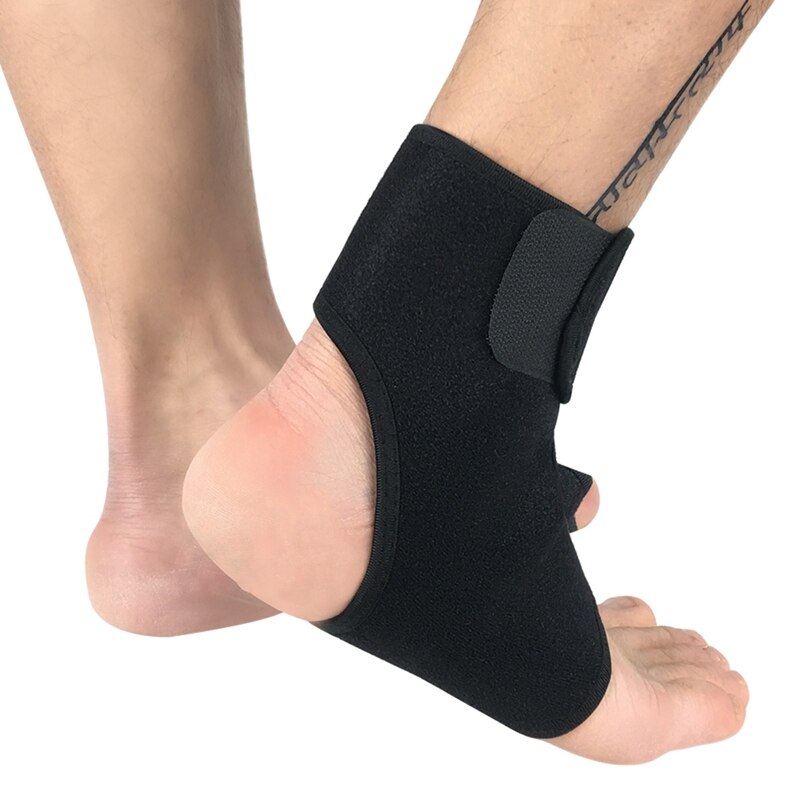 1PC Support de Cheville Élastique Réglable Pied Couvre-talon Protecteur enveloppement de bandage en Cours D'exécution Basket-Ball Orthèse Soutien Fitness Outils