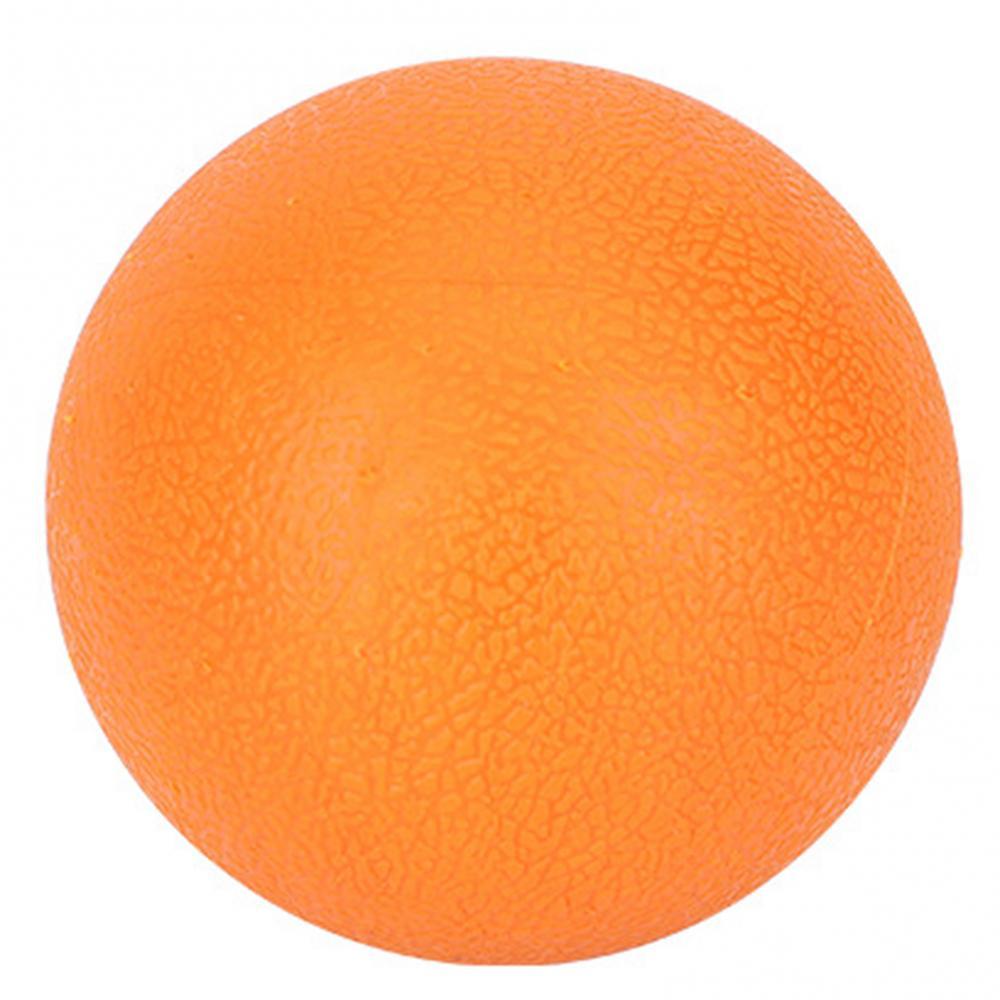 Massage Ball for Thoracic Spine Fitness Round Massager Upper Back Neck Scapula: Orange