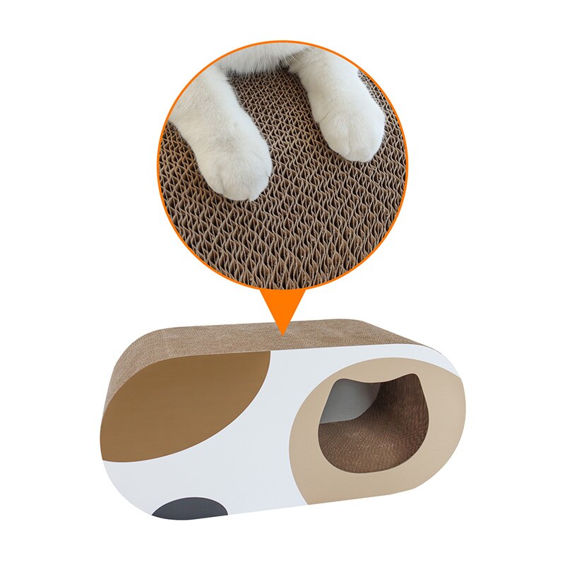 Catnip Corrugated Cat Scratch Board and cat bed Cat Toy Large Size Cat Scratcher Toy Cardboard Pad Grinding Nails