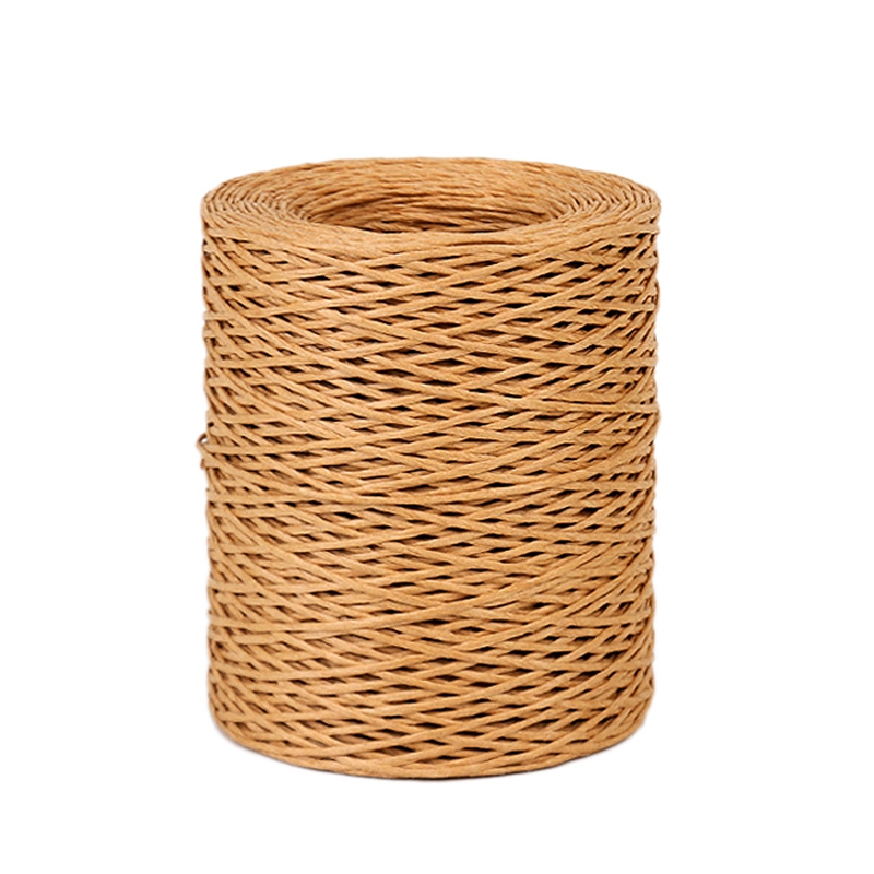 1.0Mm Floral Bind Wire Wrap Twine Handmade Iron Wire Paper Rattan for Flower Bouquets (Length: 210M): Dark Khaki